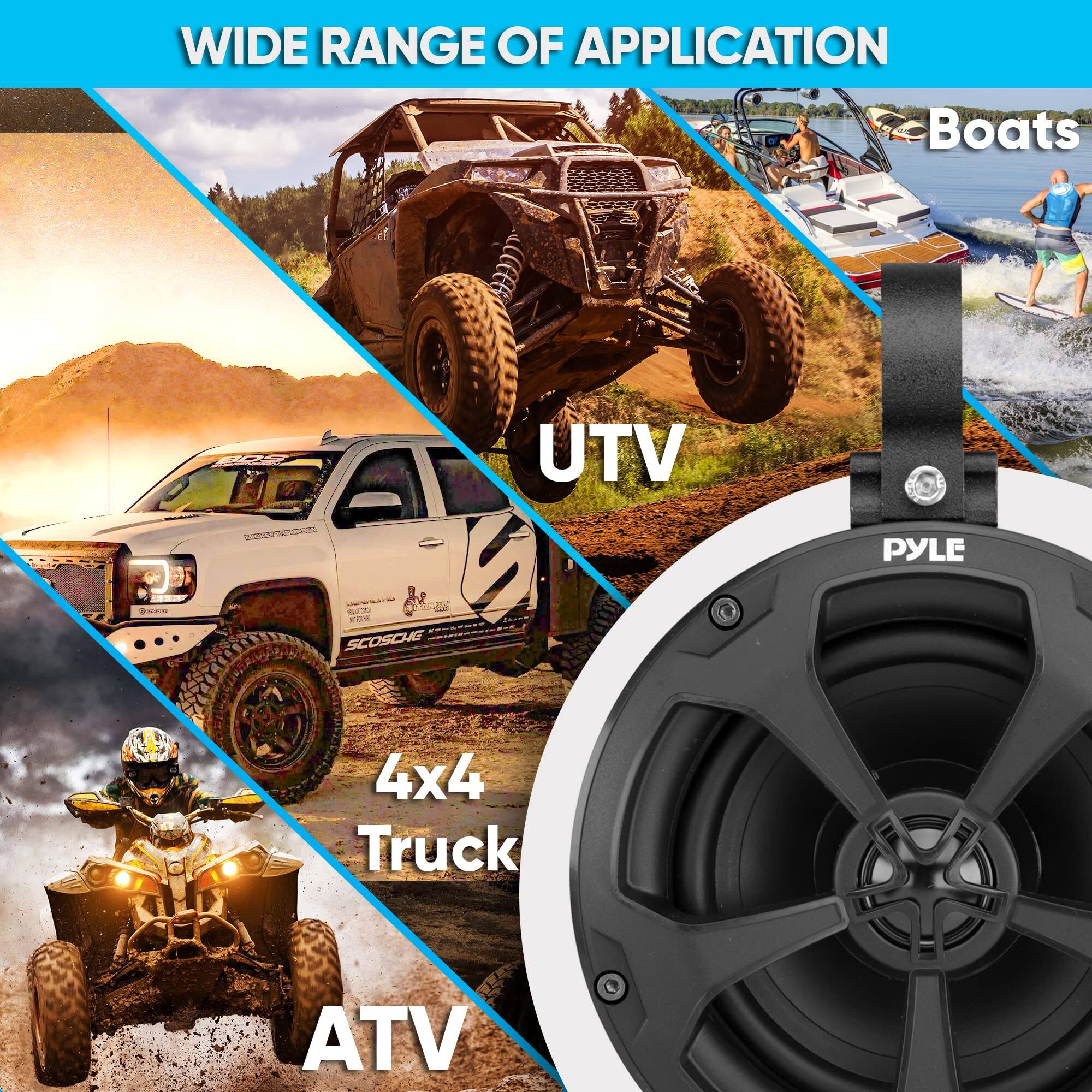 WIDE RANGE OF APPLICATION

- Boats
- UTV
- 4x4 Truck
- ATV
