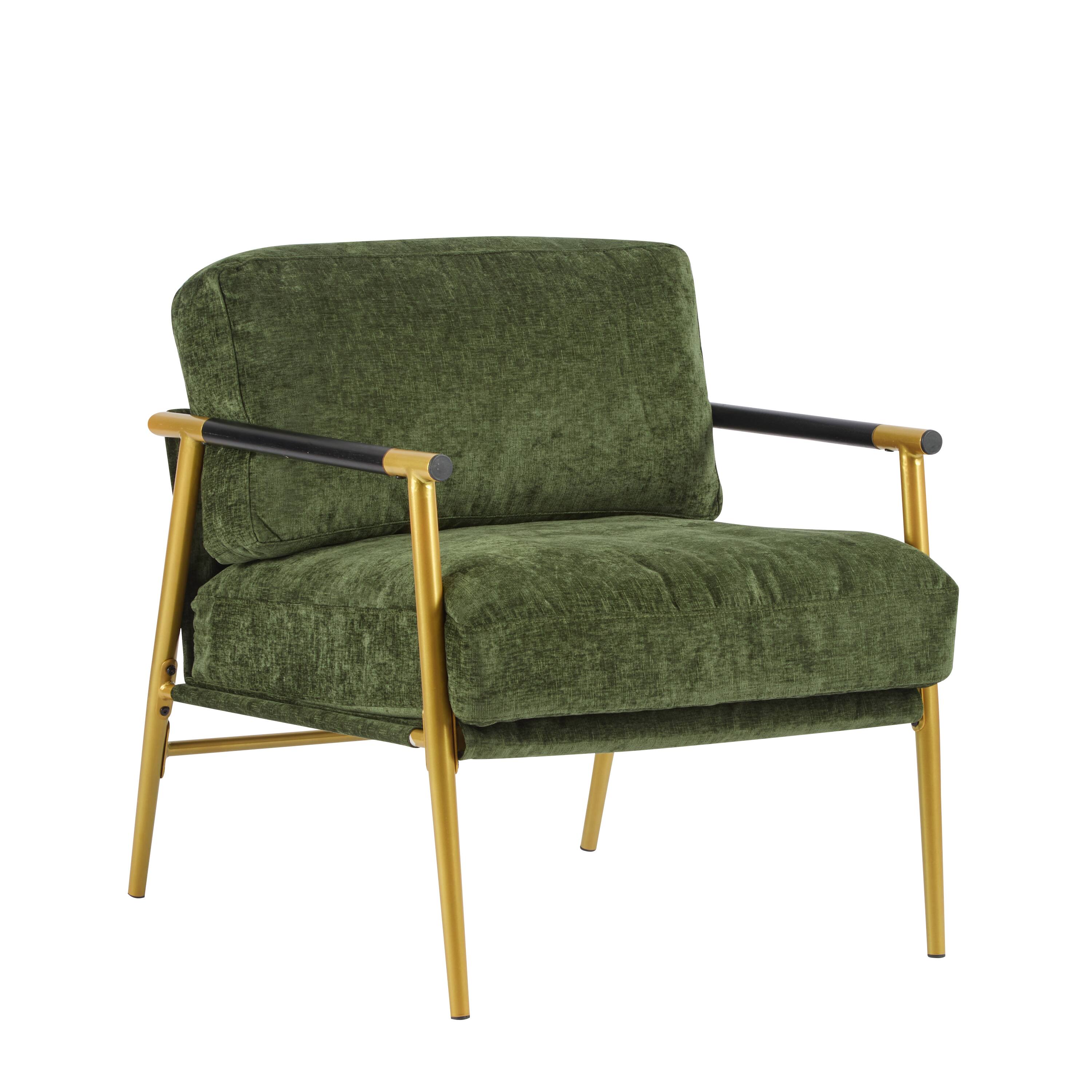 APRILSOUL Modern Accent Chair Plush Cushions Minimalist