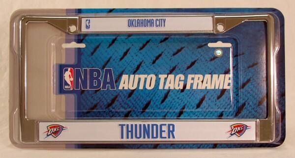 OKLAHOMA CITY  
NBA AUTO TAG FRAME  
THUNDER