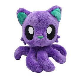Tentacle Kitty - Proton 6 Inch Little One Plush - Purple