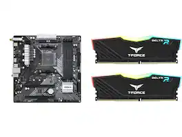 Newegg - Motherboard Memory Combo - ASRock B450M/AC R2.0 Bundle with Team Group T-Force Delta 16GB (2 x 8GB) DDR4 Memory