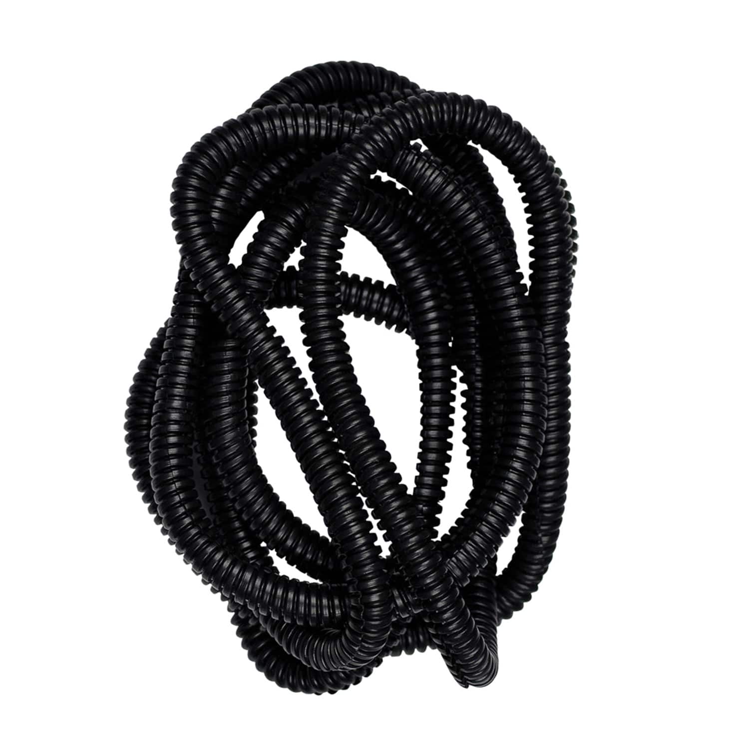 Photos - Cable (video, audio, USB) Install Bay - Split Loom Tubing 100-Ft Coil, 3/8" Diameter - Black SLT38