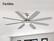Back. Siljoy - 72-in Nickel Ceiling Fan with Nickel or oak Color Blades Ceiling Fan With Light-Remote Included - Nickel.