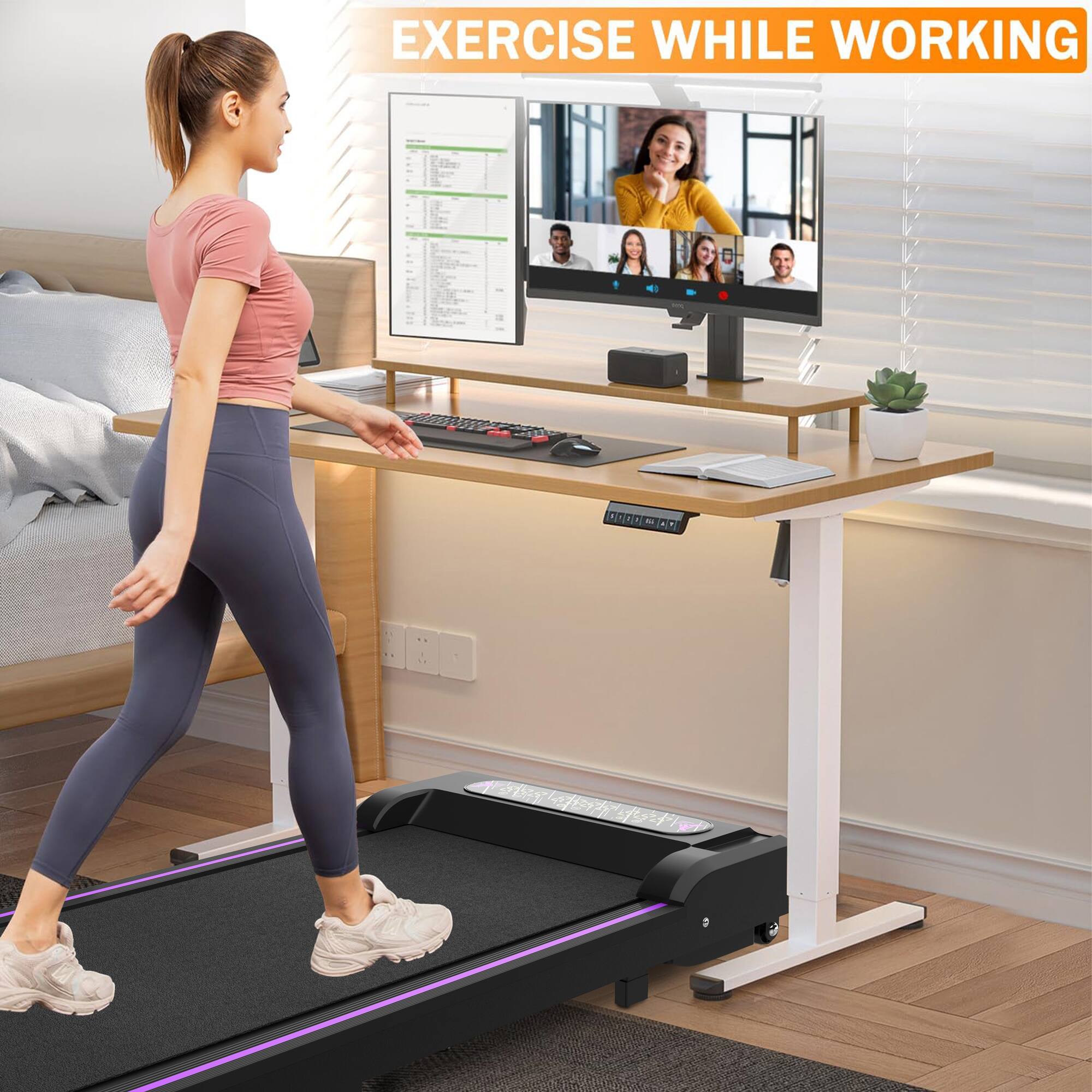 EXERCISE WHILE WORKING