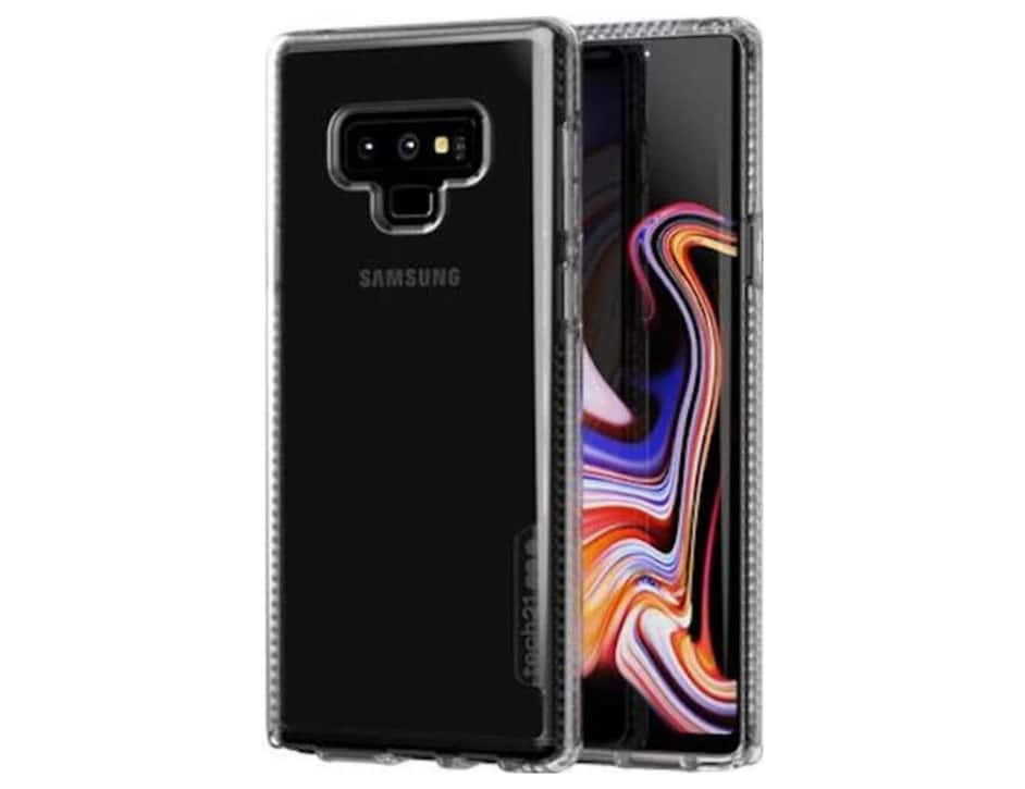 Tech21 - Pure Hardshell Case for Galaxy Note 9 - Clear