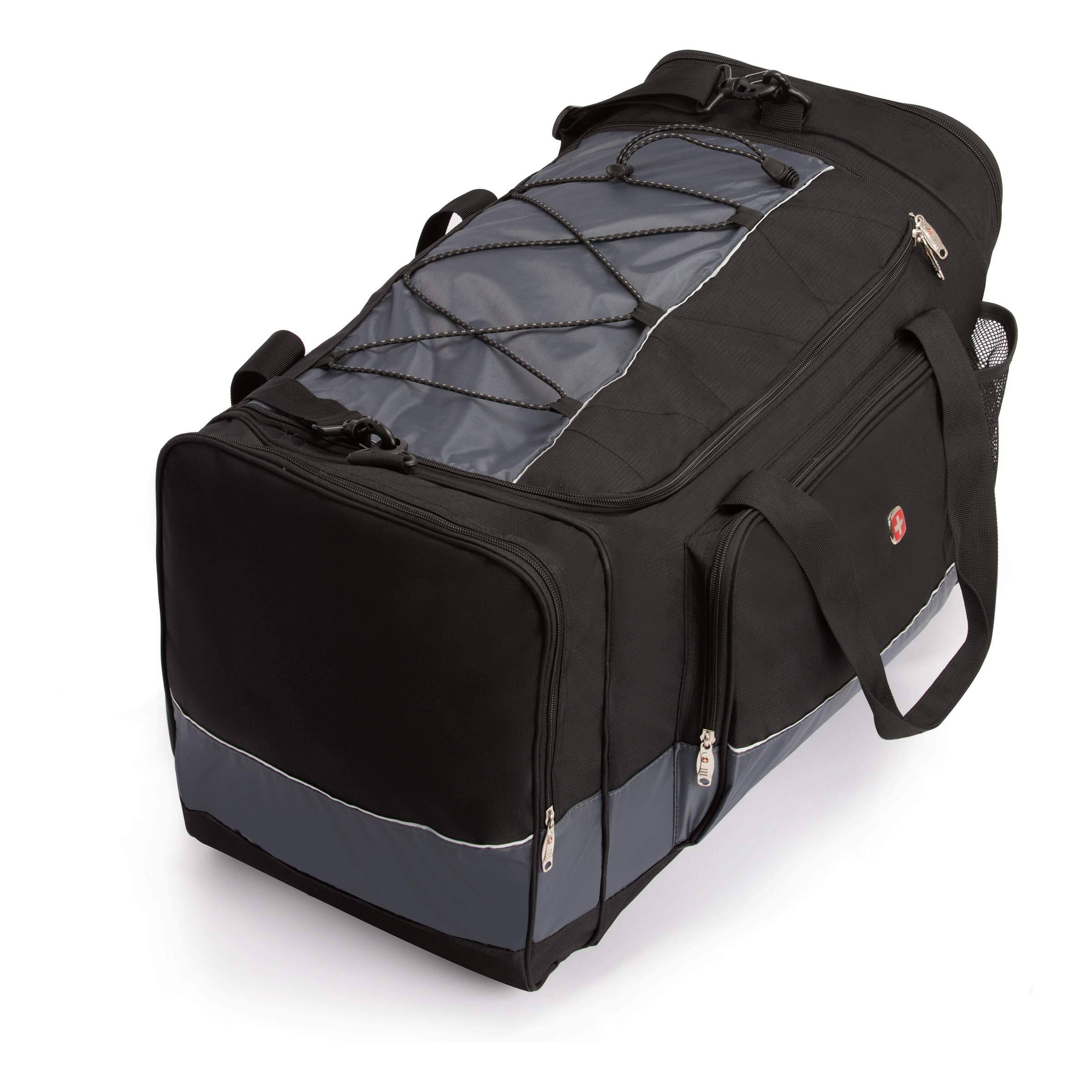 Paradigms Interiors Apex Duffle Bag For Travel And Gym With Bungee cord ...