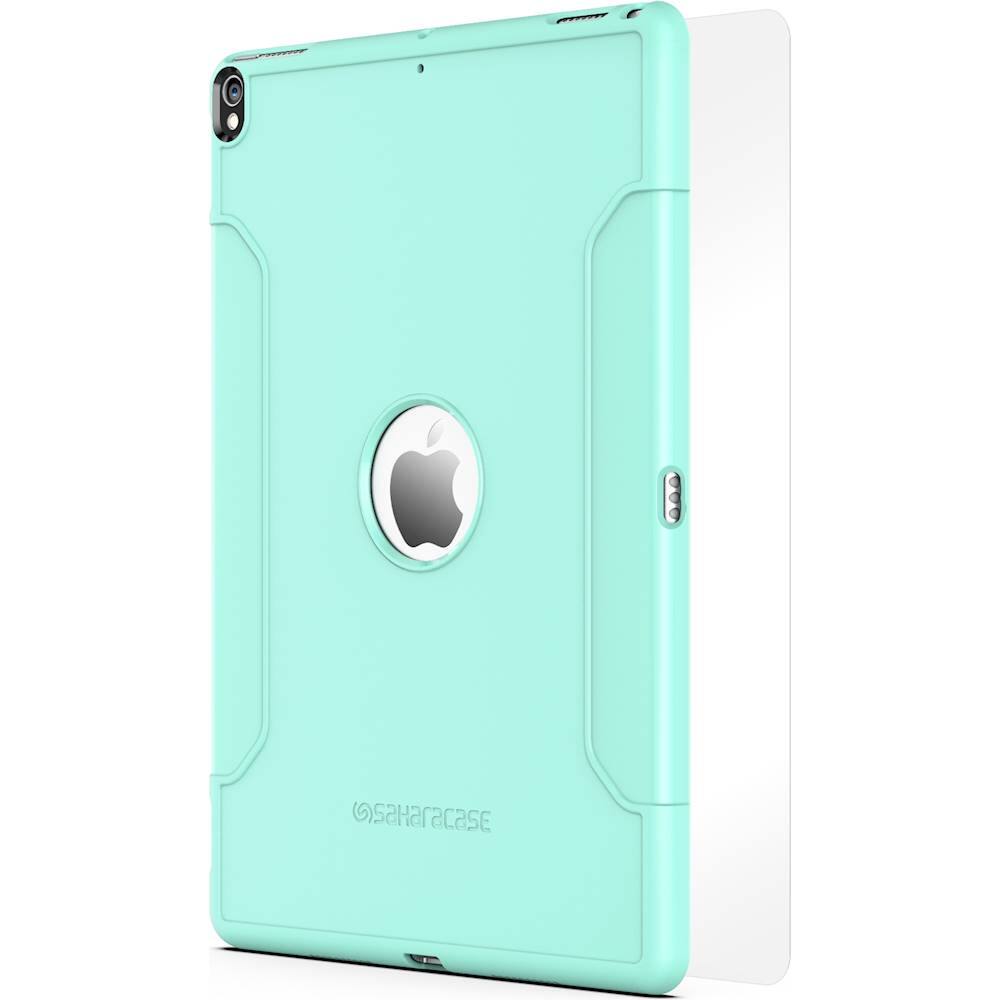 Alt View 13. SaharaCase - Classic Case with Glass Screen Protector for Apple iPad Pro 10.5" and iPad Air 10.5" (2019) - Aqua.