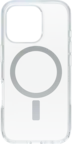 Front. OtterBox - OtterBox Symmetry Series+ with MagSafe Clear Case - iPhone 16 Pro - Clear.