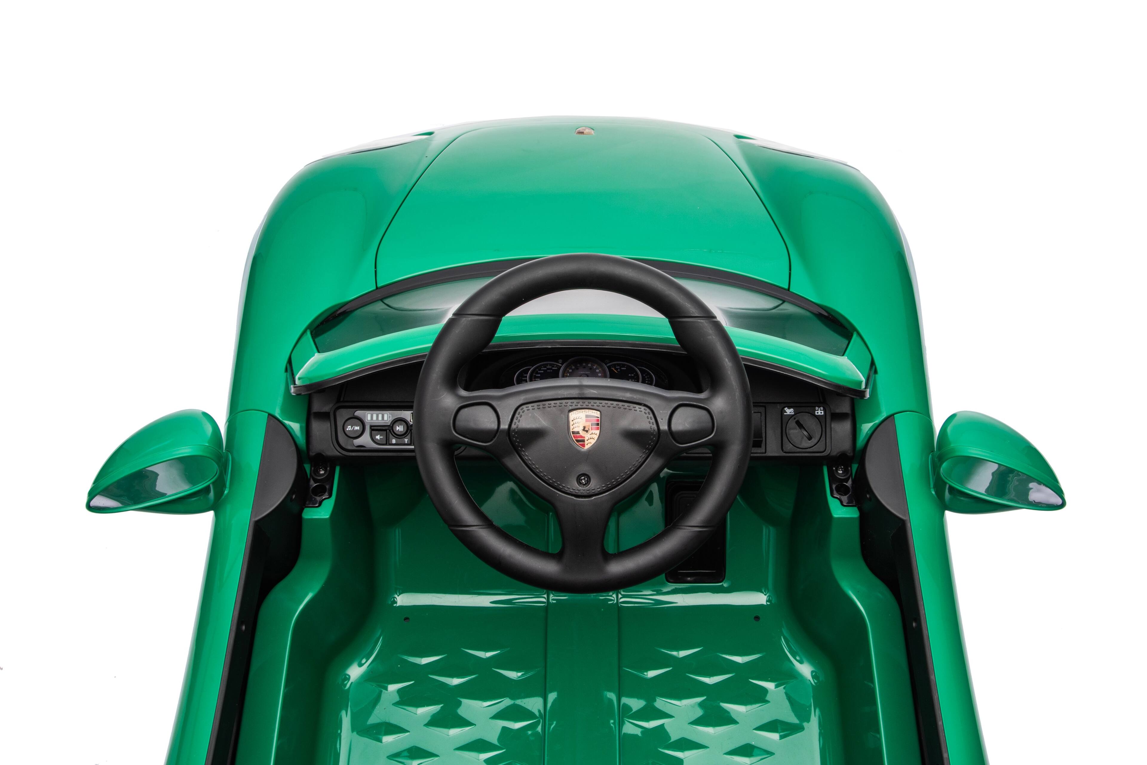 Alt View 2. Best Ride On Cars - Porsche Carrera GT 12V Green - Green.