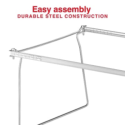 Easy assembly  
DURABLE STEEL CONSTRUCTION