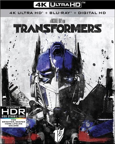Front. Transformers   - 4K Blu-Ray.