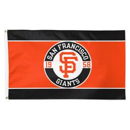 WinCraft - San Francisco Giants 3' x 5' Applique Flag - Multicolor