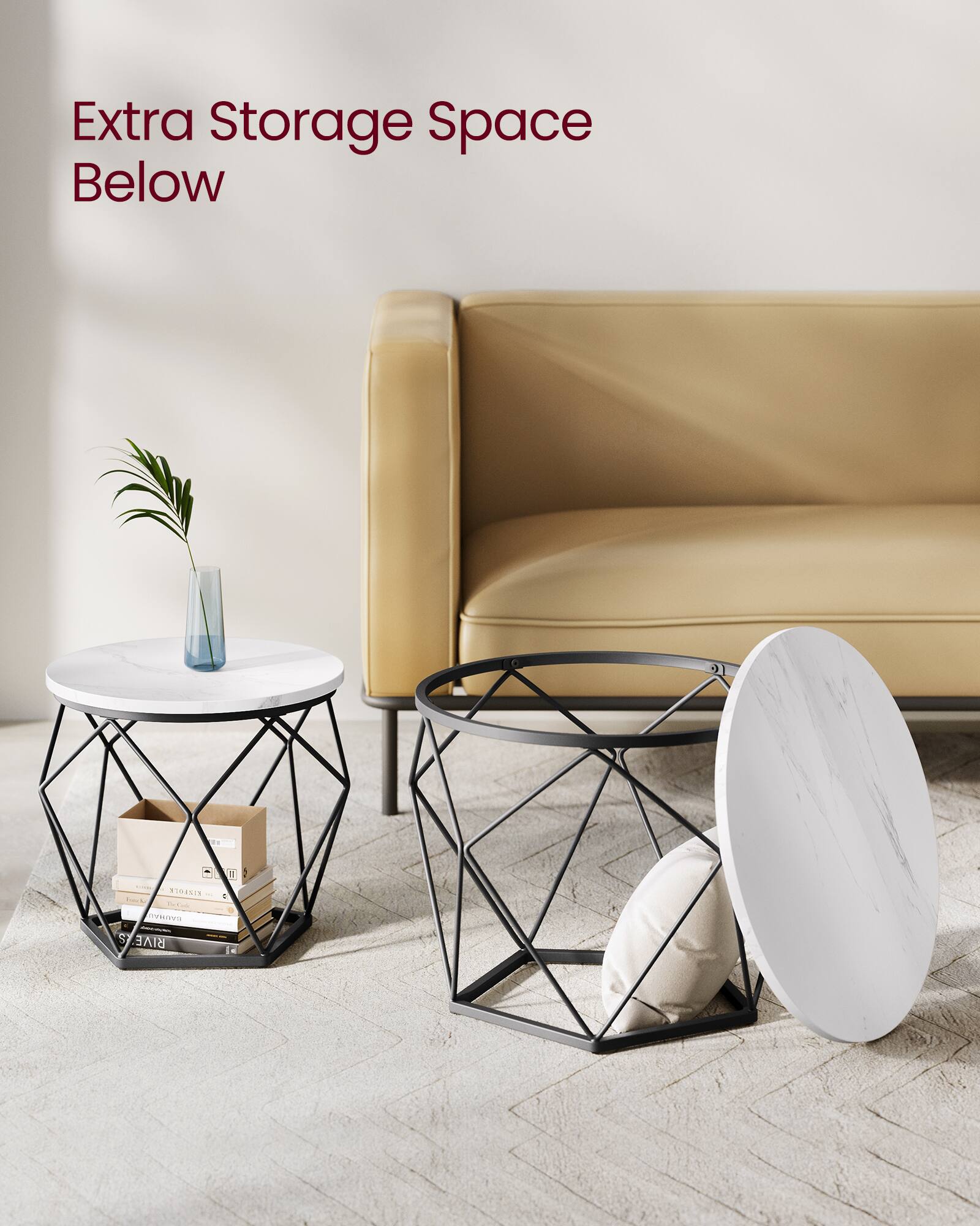 Extra Storage Space Below