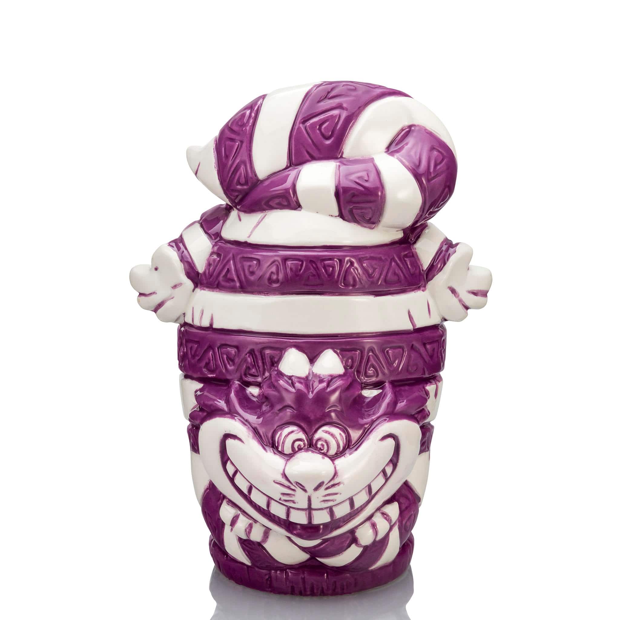 Geeki Tikis Disney Alice in Wonderland Cheshire Cat Ceramic Mug | Hold 13 Ounces - Purple