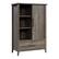 Front Zoom. Sauder - Summit Station Wardrobe Armoire - Pebble Pine.