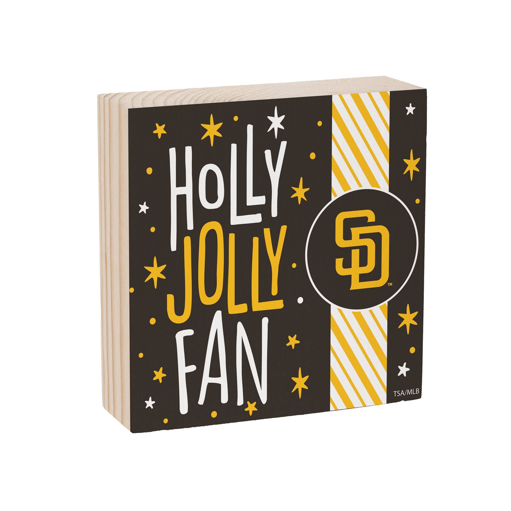 HOLLY JOLLY FAN  
SD  
TSA/MLB