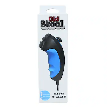 Old Skool + Connect With Right Remote Nunchuk for Wii/Wii U