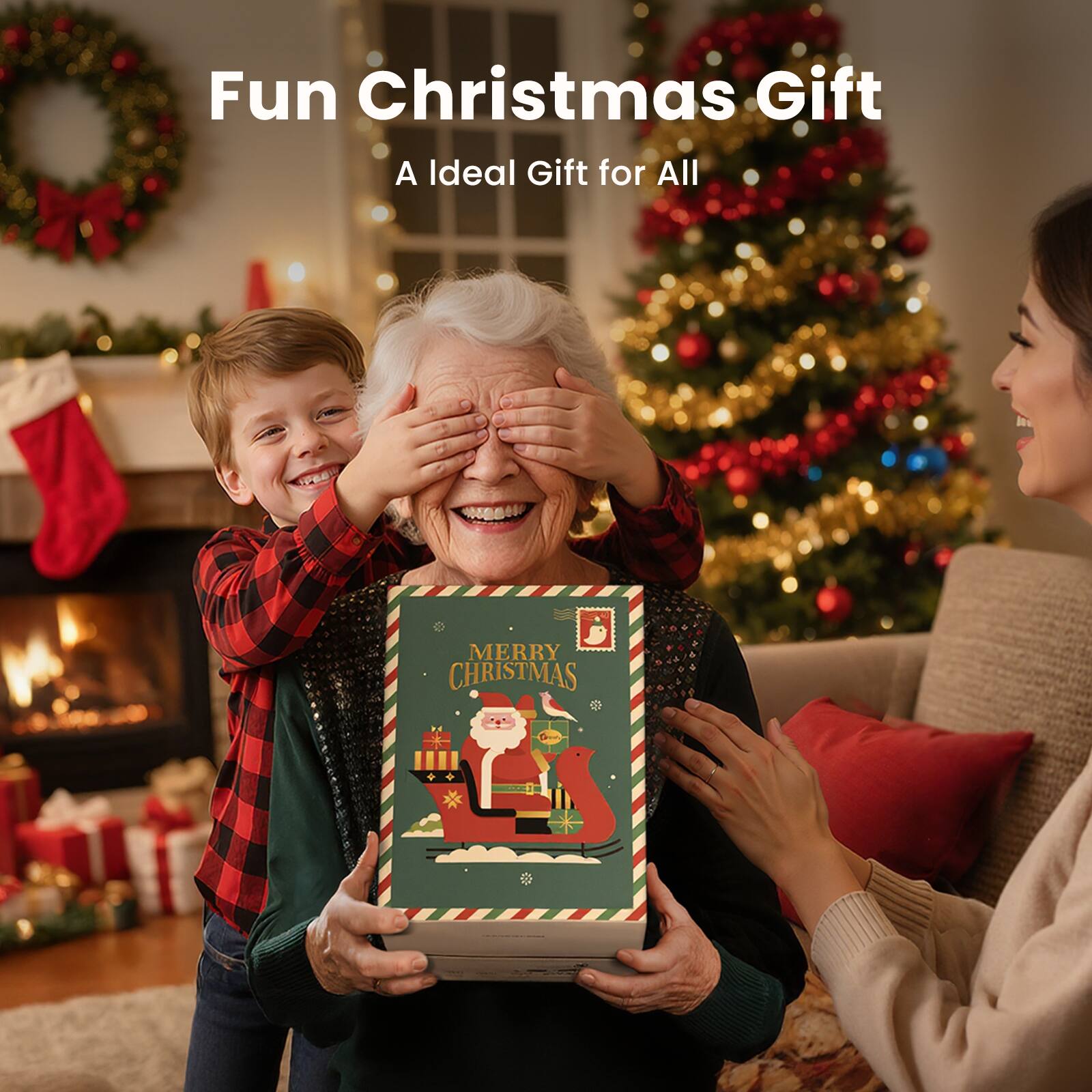 Fun Christmas Gift  
A Ideal Gift for All  
MERRY CHRISTMAS
