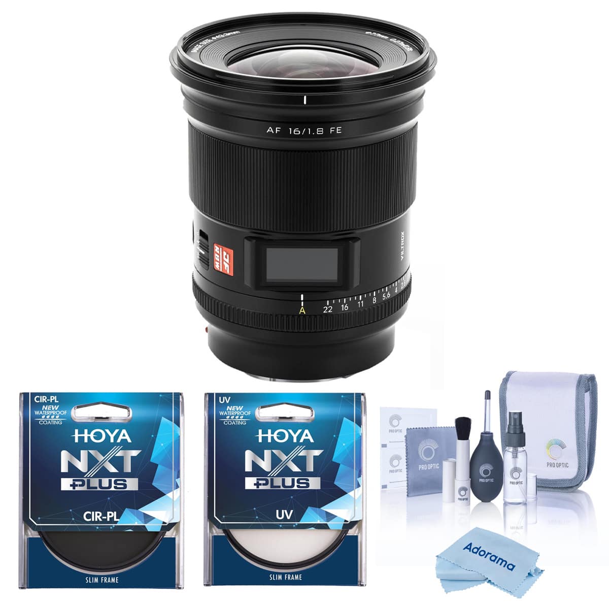 Viltrox - AF 16mm f/1.8 STM Lens for Sony E, Bundle with Hoya 77mm UV and CPL Filters price history on PriceWatchPro