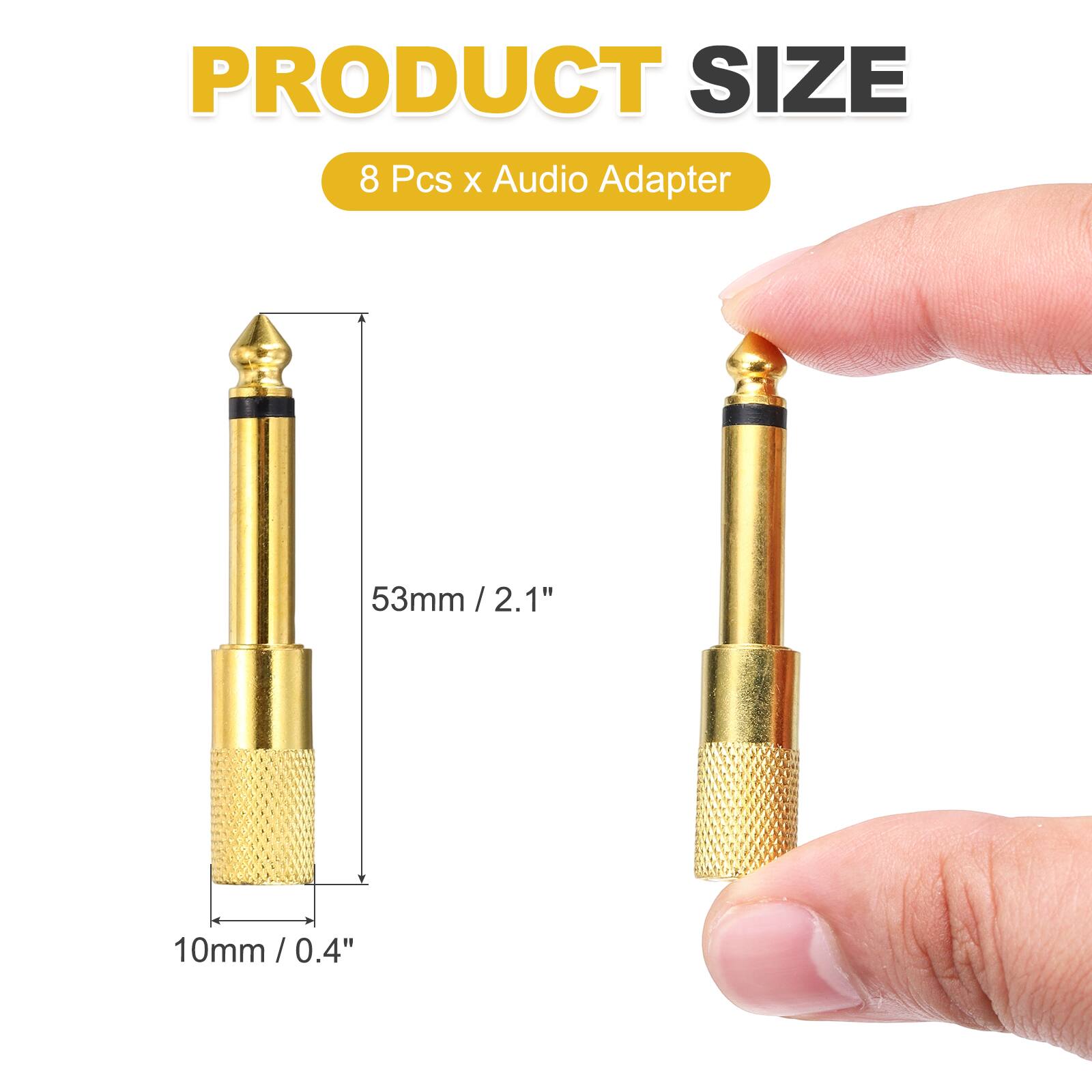 PRODUCT SIZE  
8 Pcs x Audio Adapter  
53mm / 2.1"  
10mm / 0.4"