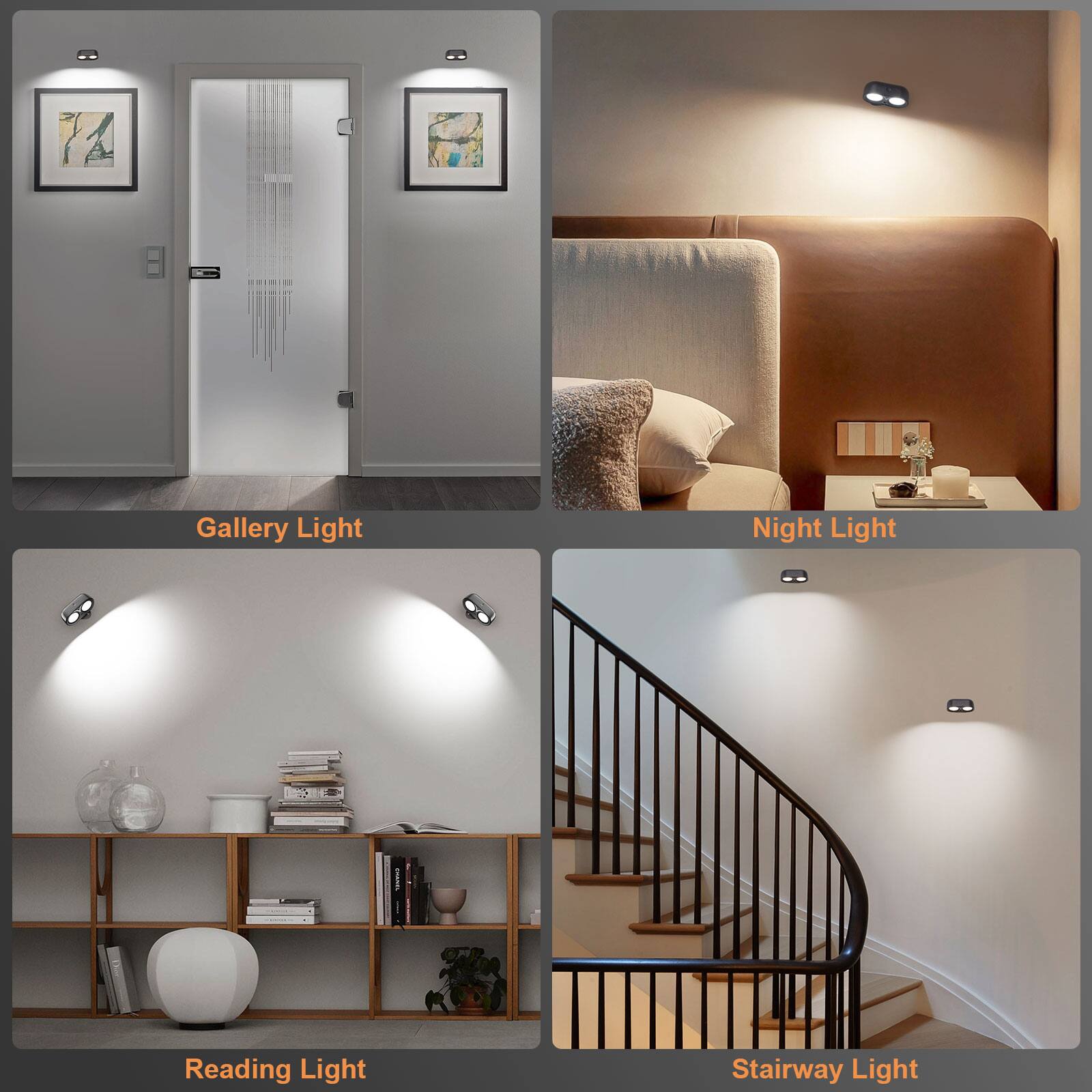 Gallery Light

Night Light

Reading Light

Stairway Light