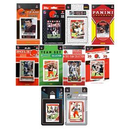 C&I Collectibles - Cleveland Browns Trading Card Team Sets - Multicolor