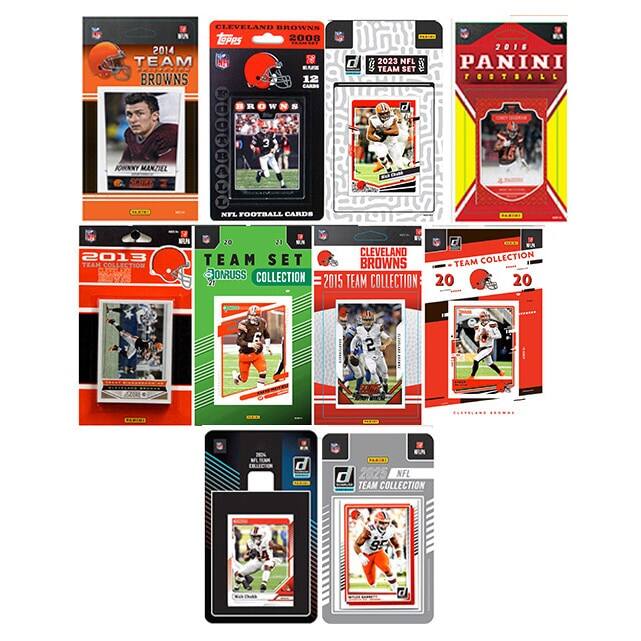 CLEVELAND BROWNS 2008-2014 TEAM EA BROWNS 12 CARDS 1-8 R W S Nroy i 2016 E 0 2023 NFL PANINI FOOTBALL TEAM SET FOSTBALL d * JONNY MANZIEL 3 T T NFL FOOTBALL CARDS 2013 TEAM COLLECTION 20 21 CLEVELAND TEAM SET BROWNS TEAM COLLECTION BONRUSS COLLECTION 20 20 2 2015 TEAM COLLECTION 2 ACOM 2% DLICTION d E 0 2025 NFL TEAM COLLECTION 8!