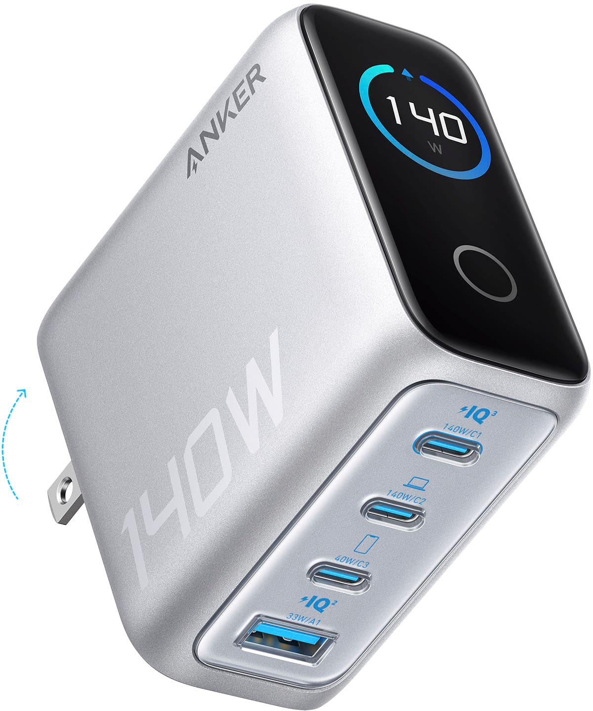 ANKER 140W + 1Q 140W/C1 140W 40W/C3 0 140W/C2 + 1Q2 Z TAIWEE