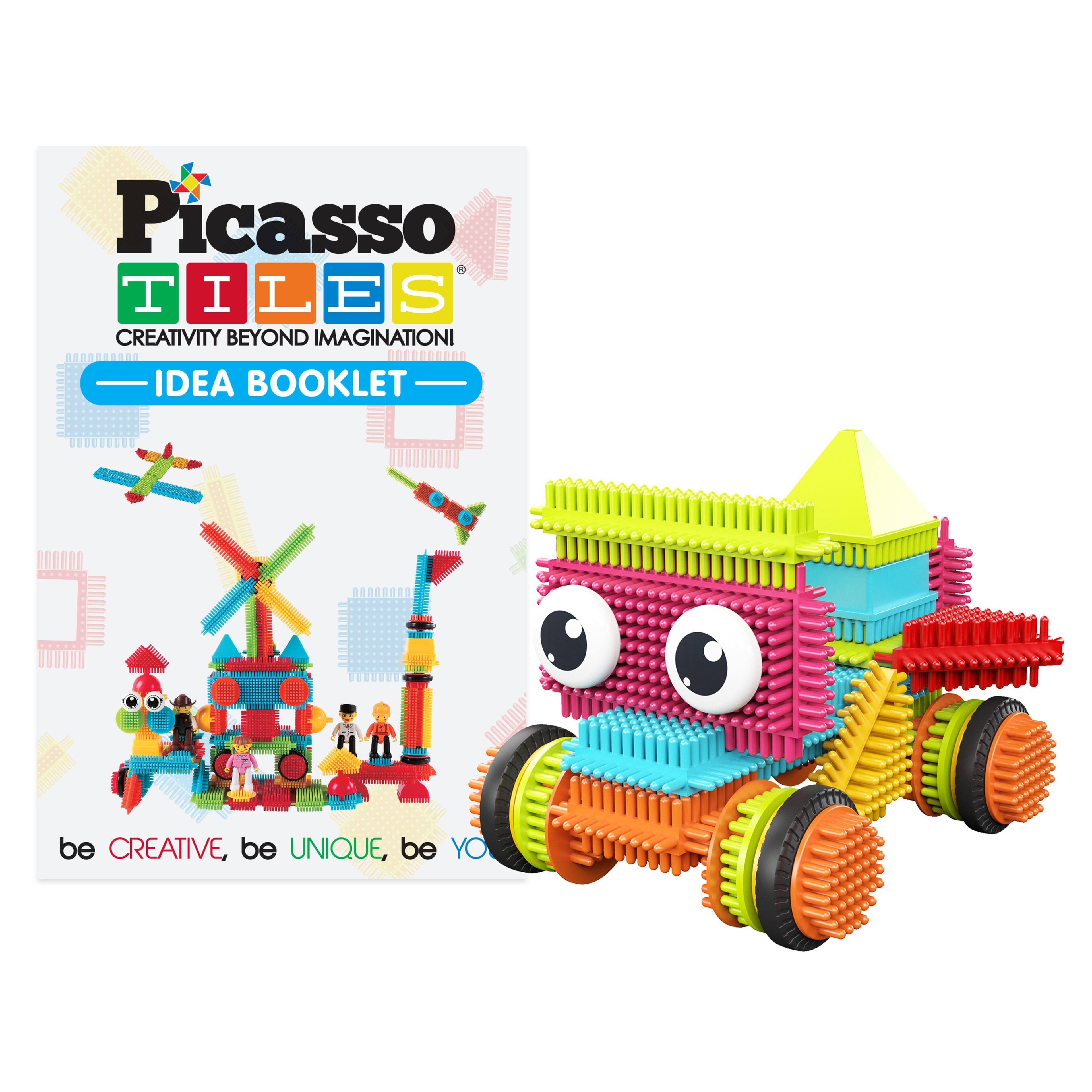 PicassoTiles PICASSO TILES Building Blocks Set for Kids, 120PCS