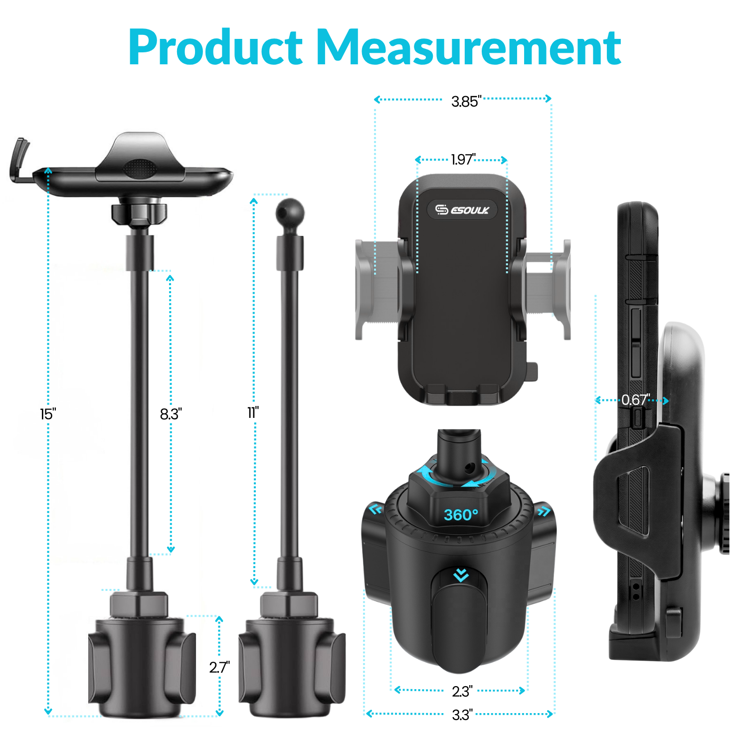 Product Measurement

ESOULK

15"

8.3"

11"

0.67"

360°

27"