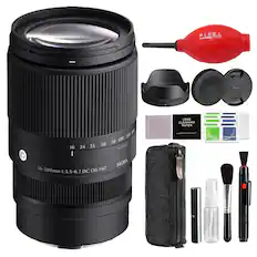 PIXEL SGMA SINA 30V 180 70 100 35 50 sesseeeS 16 24 SIGMA 16-300mm 1:3.5-6.7 DC OS 67 LENS CLEANING PAPER Cirding 1p Tras E