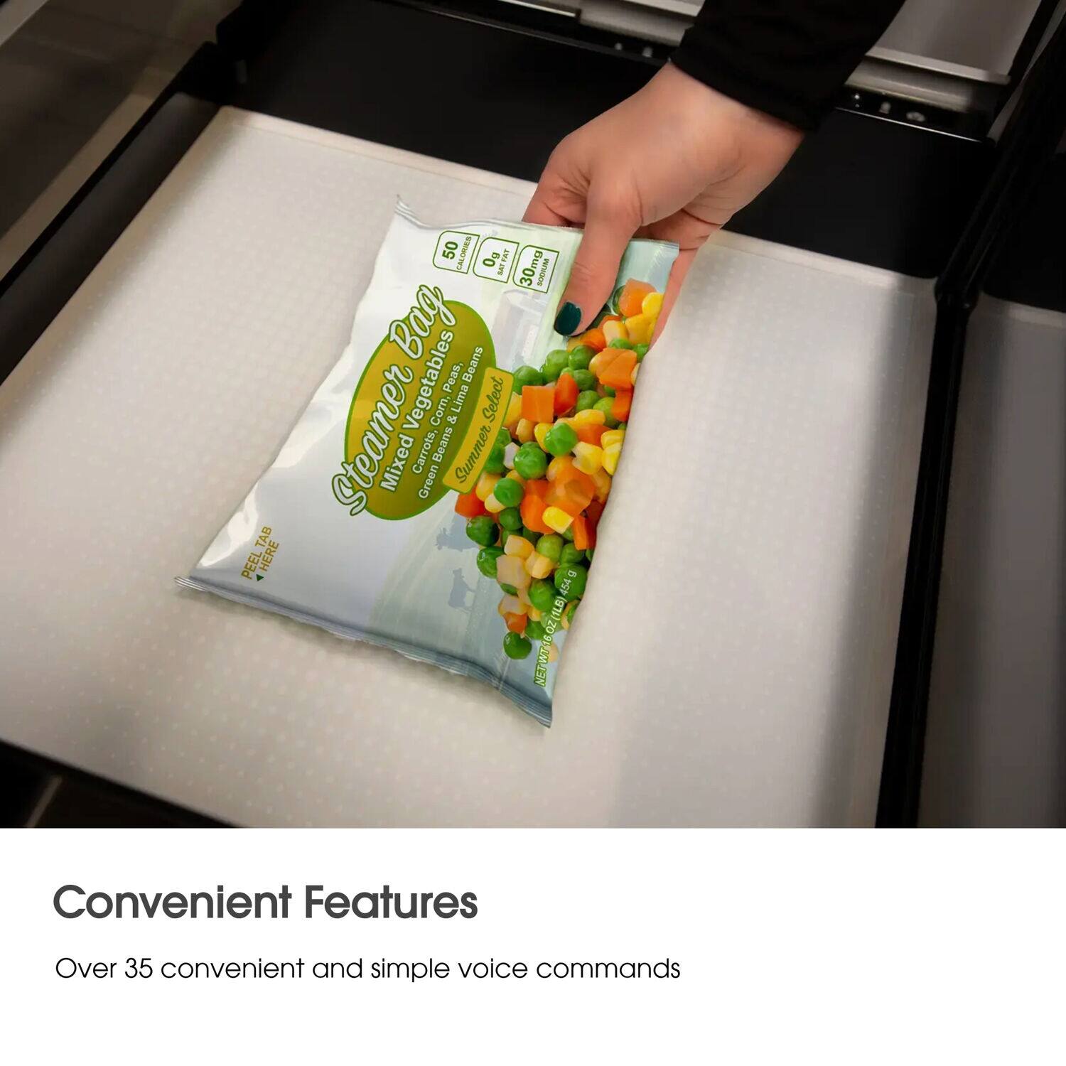 Convenient Features: Over 35 convenient and simple voice commands.