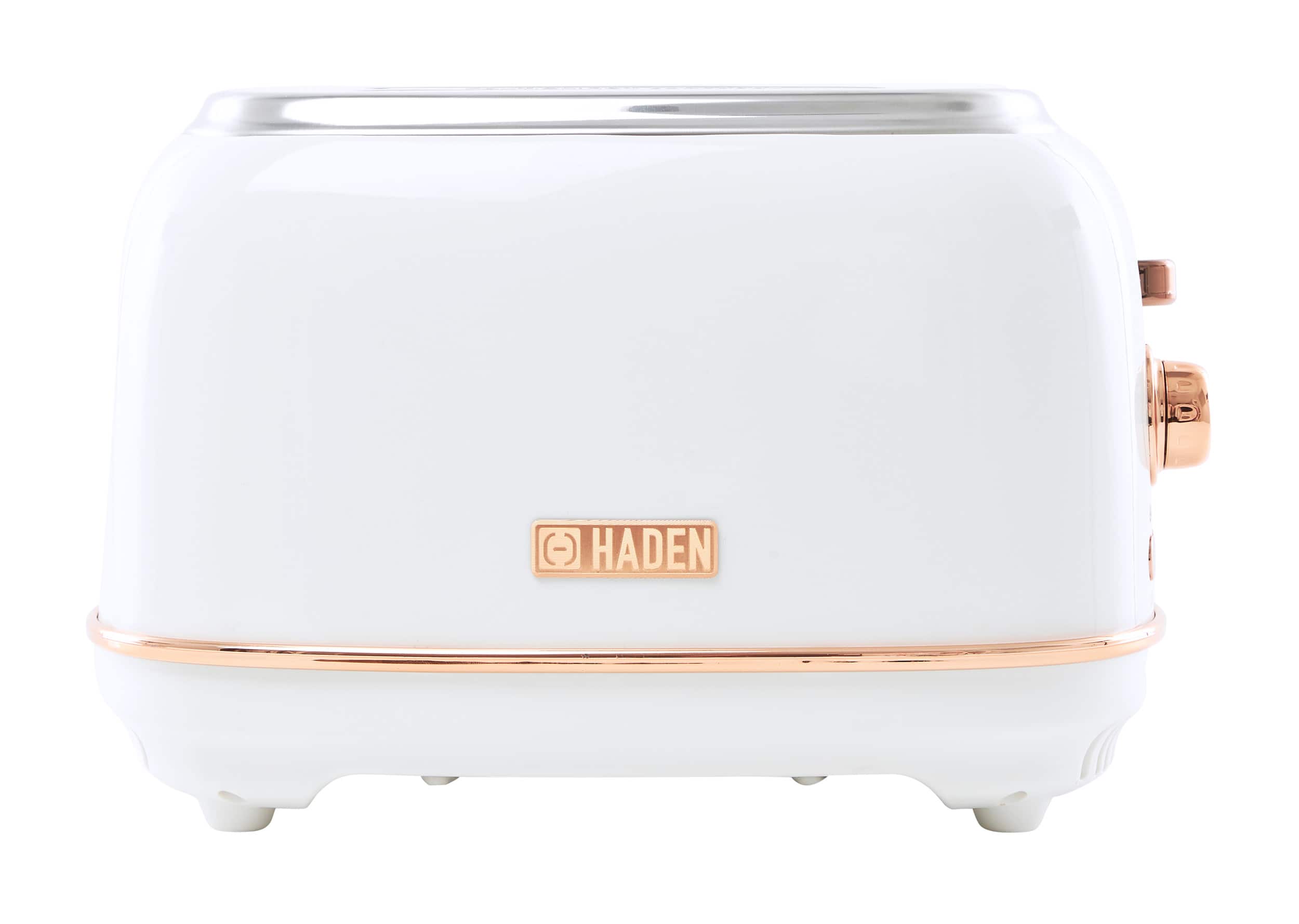 Front Zoom. Haden - Heritage 2 Slice Toaster - Ivory/Copper.