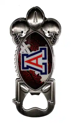 Front. Rico Industries - Arizona Wildcats Party Starter Magnetic Metal Bottle Opener - Multi.