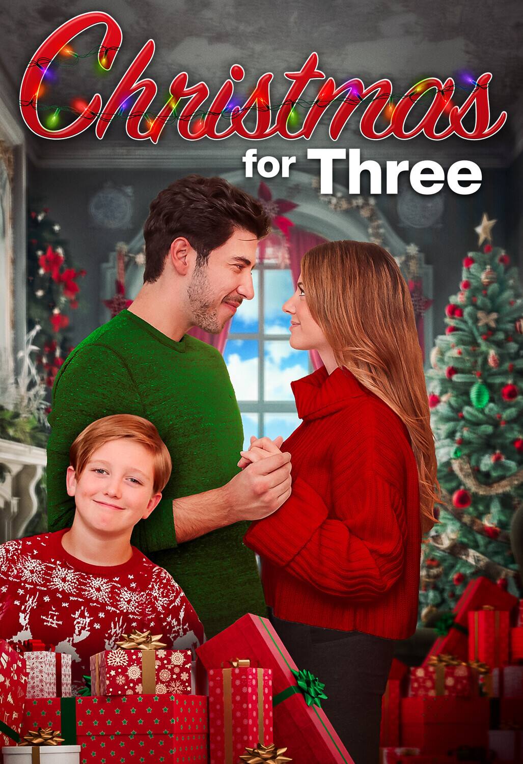 Front. Christmas for Three   - DVD.