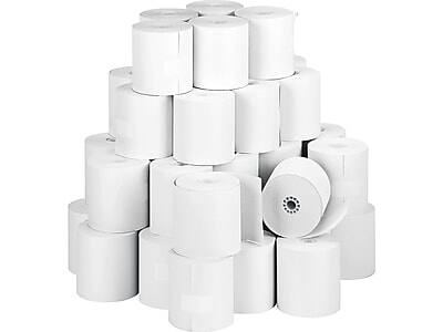 Front. PM Company - PM Company Perfection Impact Bond Paper Rolls, 3" x 150', 50/Carton (PMC-05479) - White.