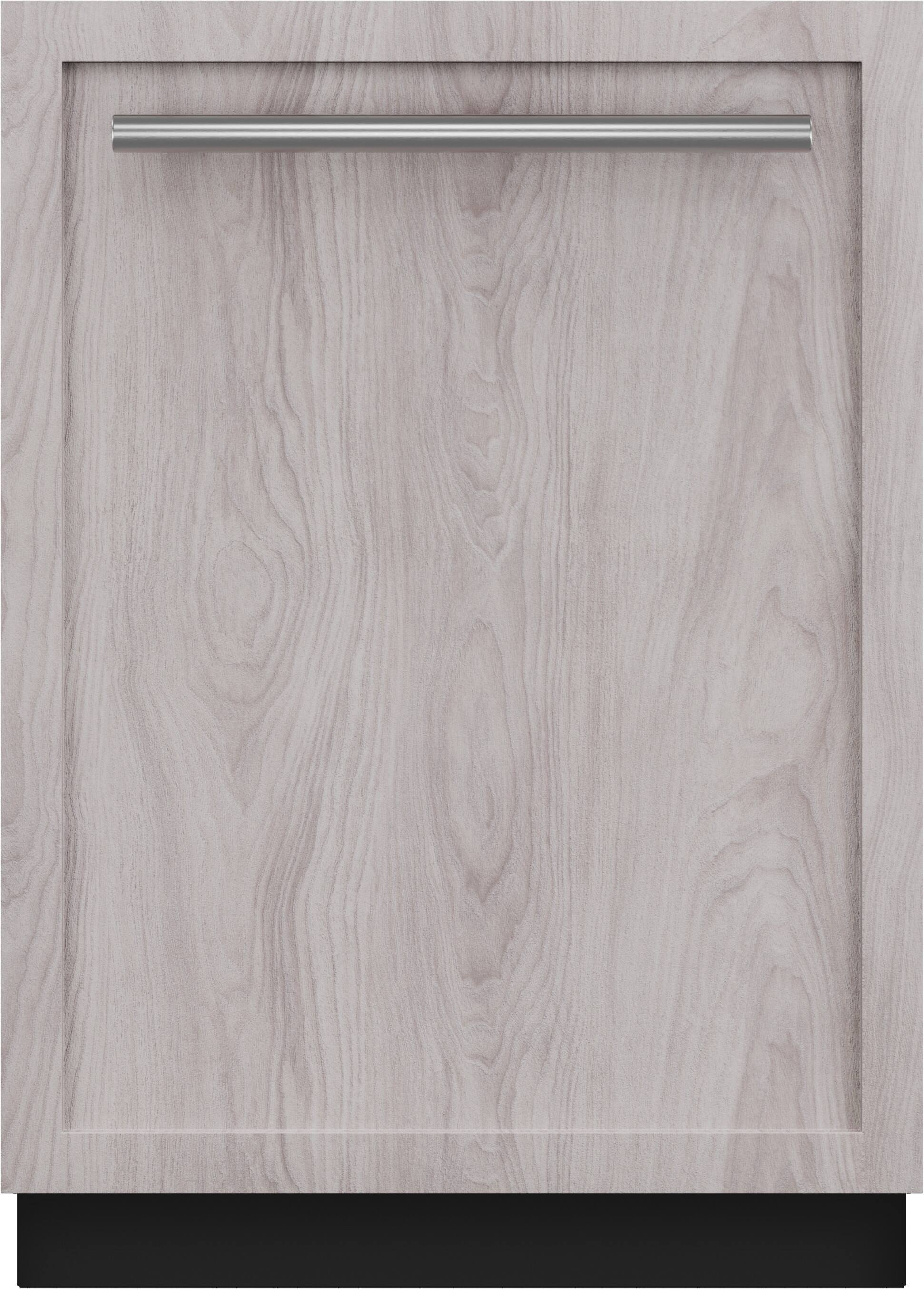 Front. Thermador - Emerald 24" Top Control Smart Built-In Stainless Steel Tub Dishwasher with 3rd Rack and PowerBoost, 48 dBA - Custom Panel Ready.