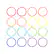 Angle. Wrap-It Storage - Super-Stretch Silicone Bands - (16-Pack) Multi-Color - Multi.