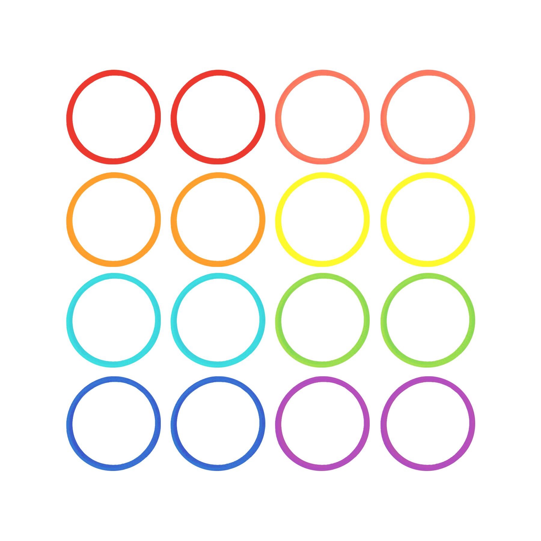Angle. Wrap-It Storage - Super-Stretch Silicone Bands - (16-Pack) Multi-Color - Multi.