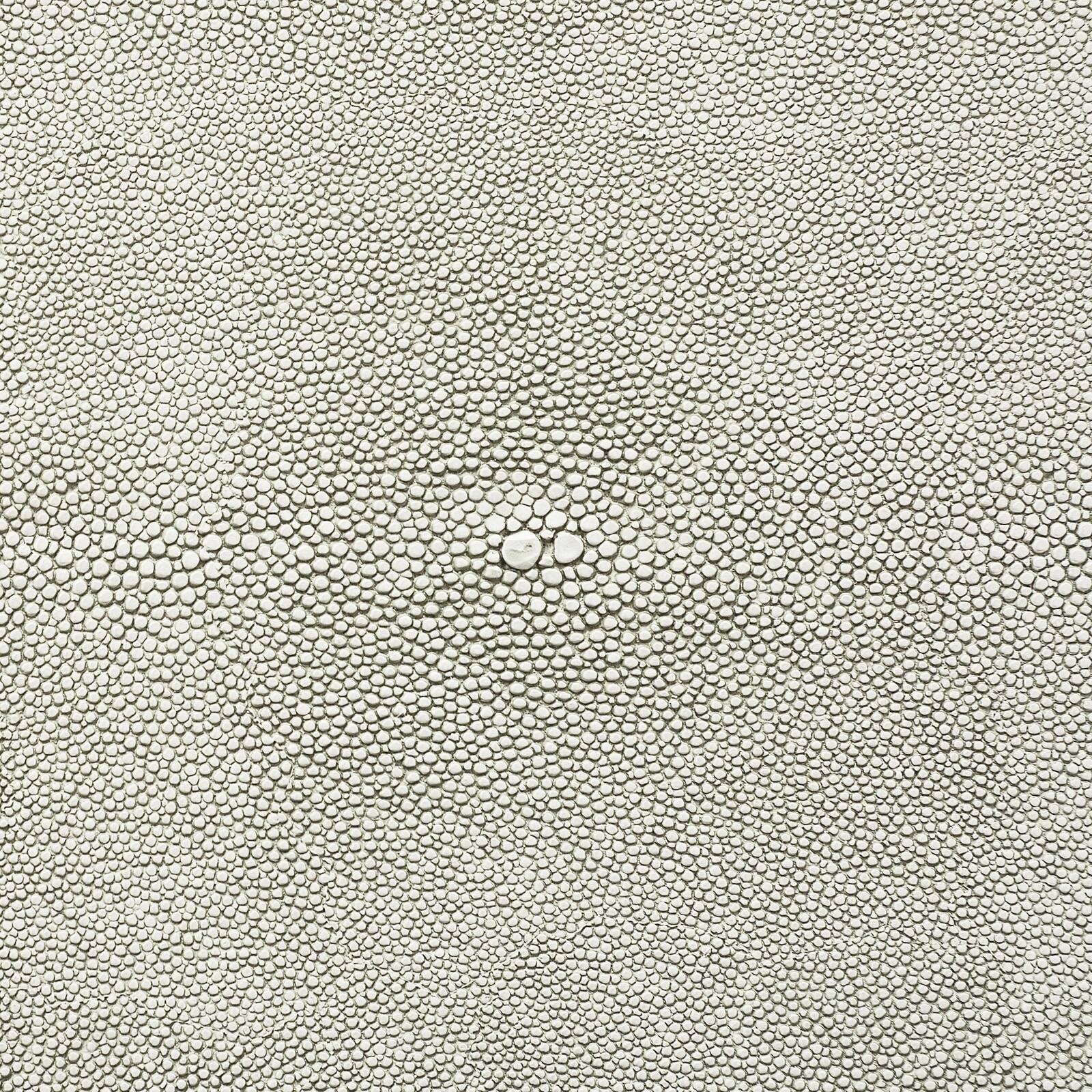 Left. Spaco - Contemporary Faux Shagreen Writing Desk - Off White.