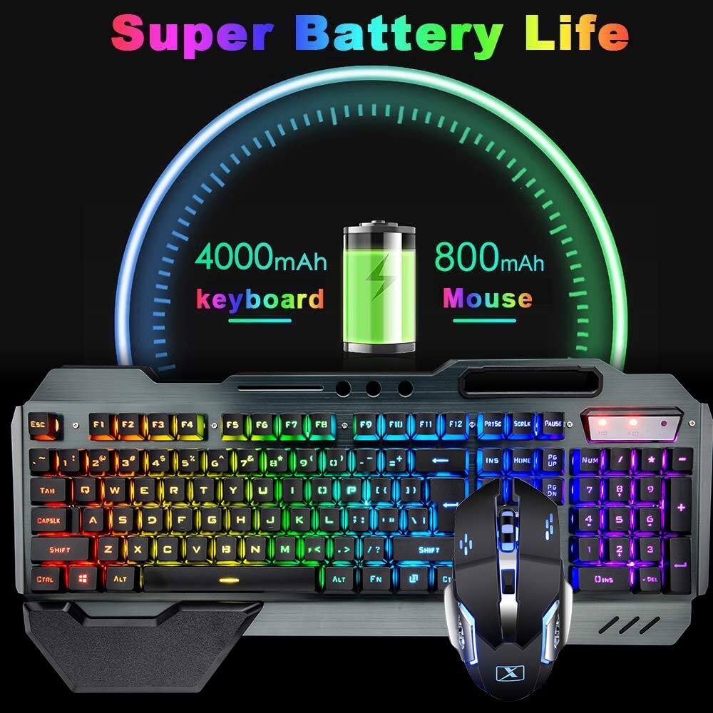 Super Battery Life

4000mAh keyboard

800mAh Mouse