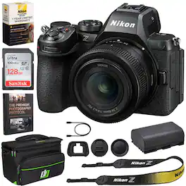 Bundle - Nikon - Z5II FX Full-Frame Mirrorless Camera w/ 24-50mm Lens Kit + Deco Essentials eBook Package