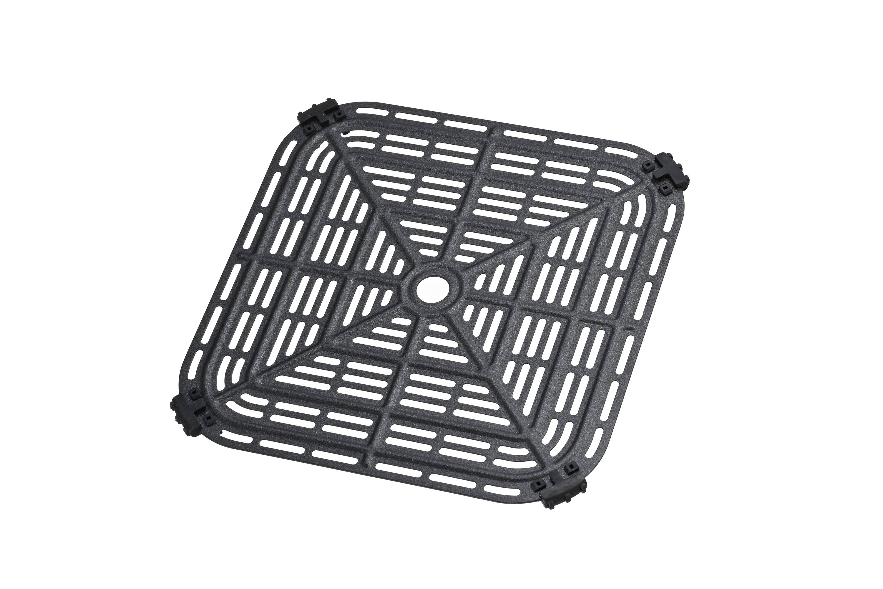 Alt View 1. Tru - 8 Quart Digital Air Fryer - Black.