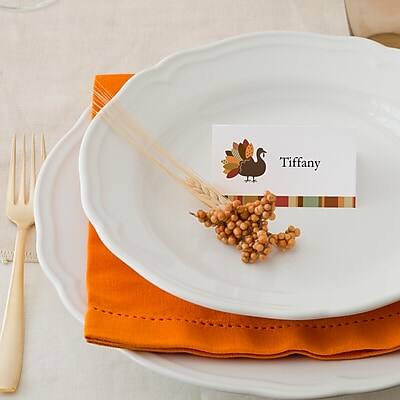 Alt View 2. Avery - Avery Small Tent Cards, 2" x 3.5", Matte White, Inkjet/Laser, 160/Pack (05302) - White.