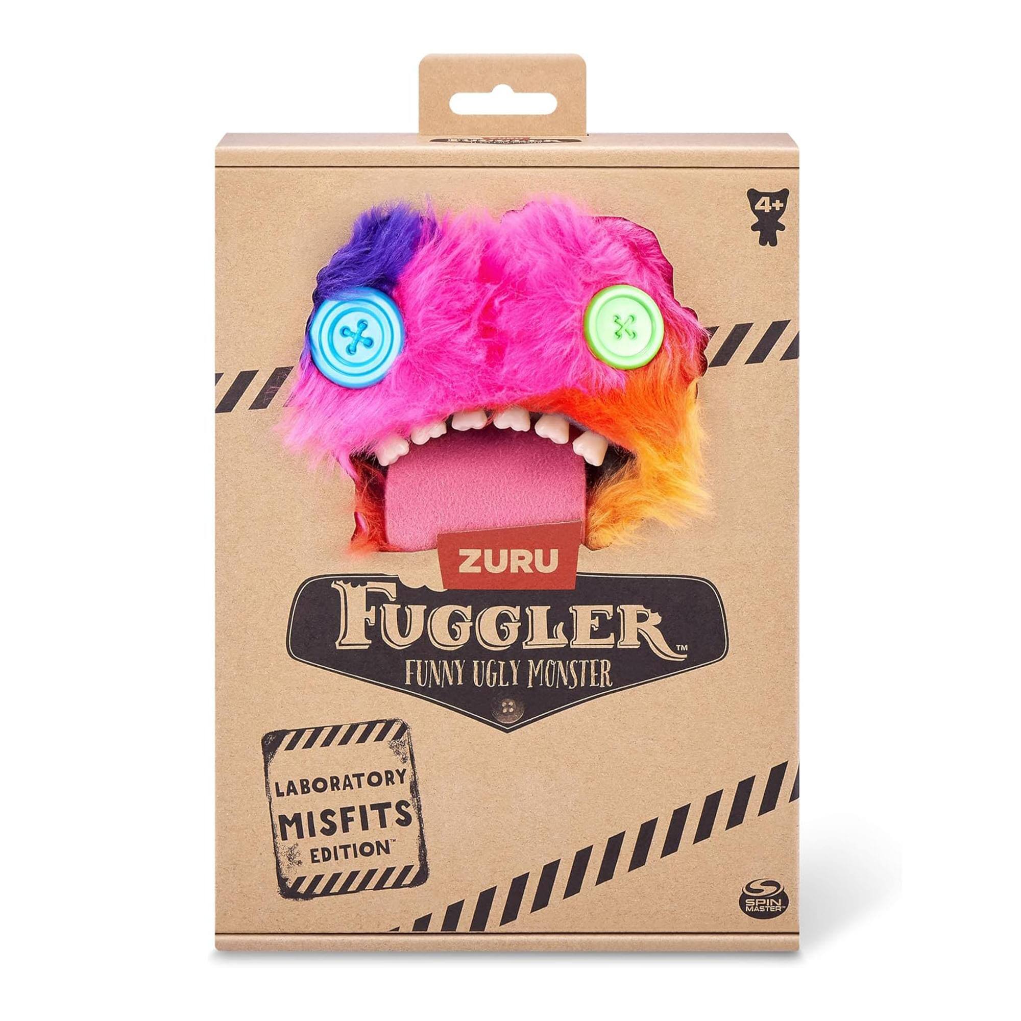 ZURU  
FUGGLER  
FUNNY UGLY MONSTER  

LABORATORY MISFITS EDITION  

4+