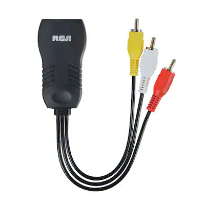RCA Dhcome Hdmi To Composite Video Adapter Black DHCOME Best Buy
