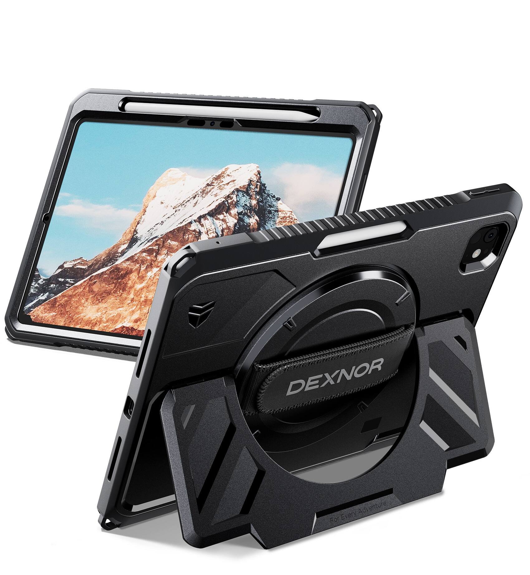 dexnor for iPad Pro 11 inch Case M5 2025/M4 2024 Black - Best Buy