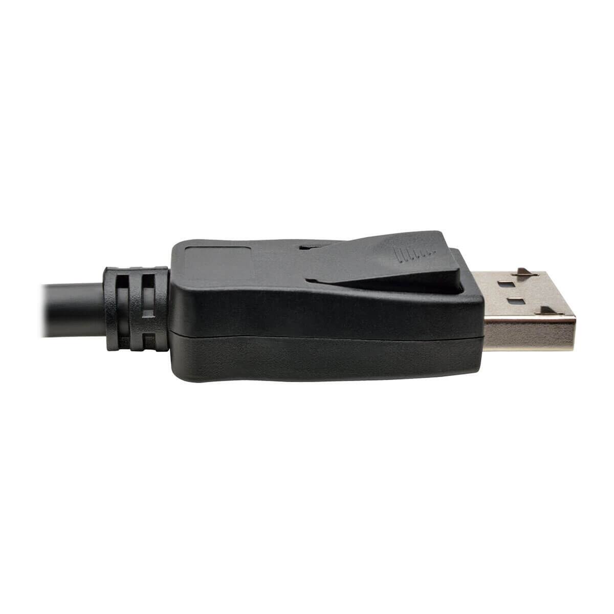 Alt View 2. Tripp Lite - Tripp Lite 6' 4K DisplayPort 1.2 to HDMI Active Adapter Cable, TAA, Black.