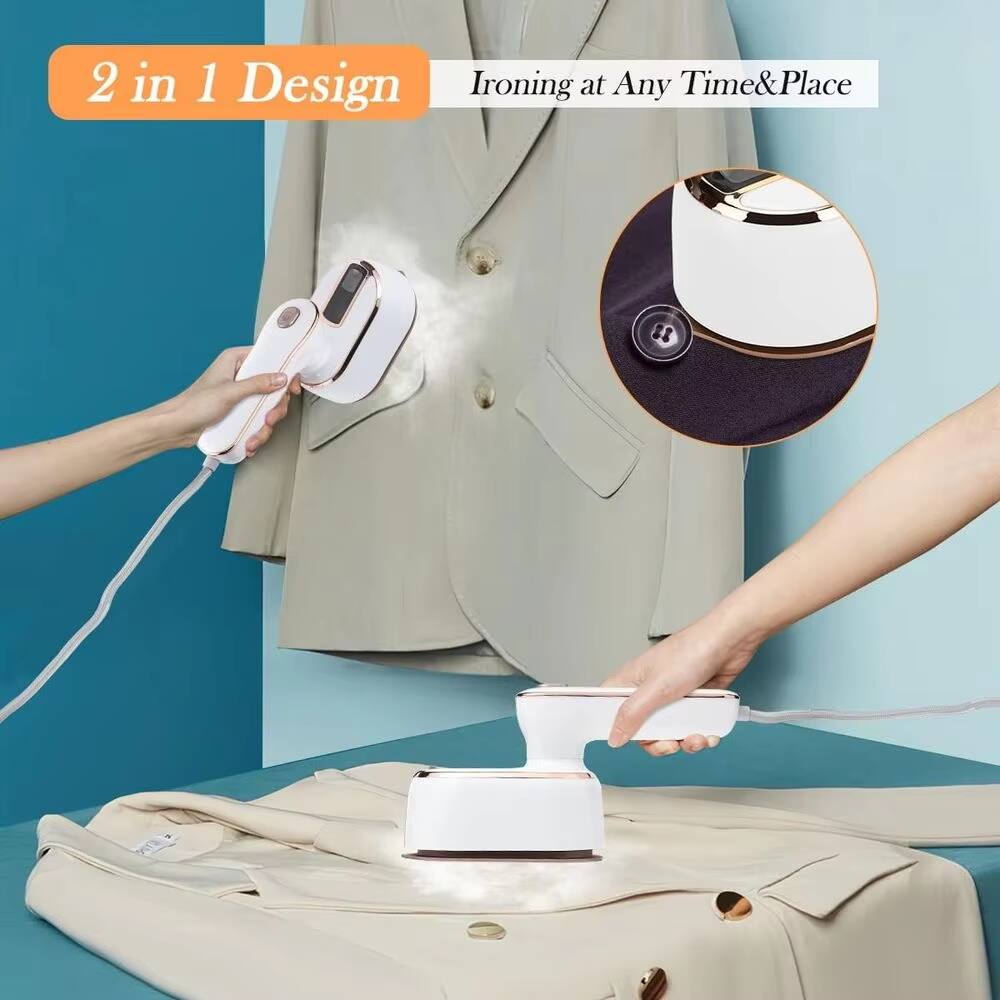 2 in 1 Design  
Ironing at Any Time & Place