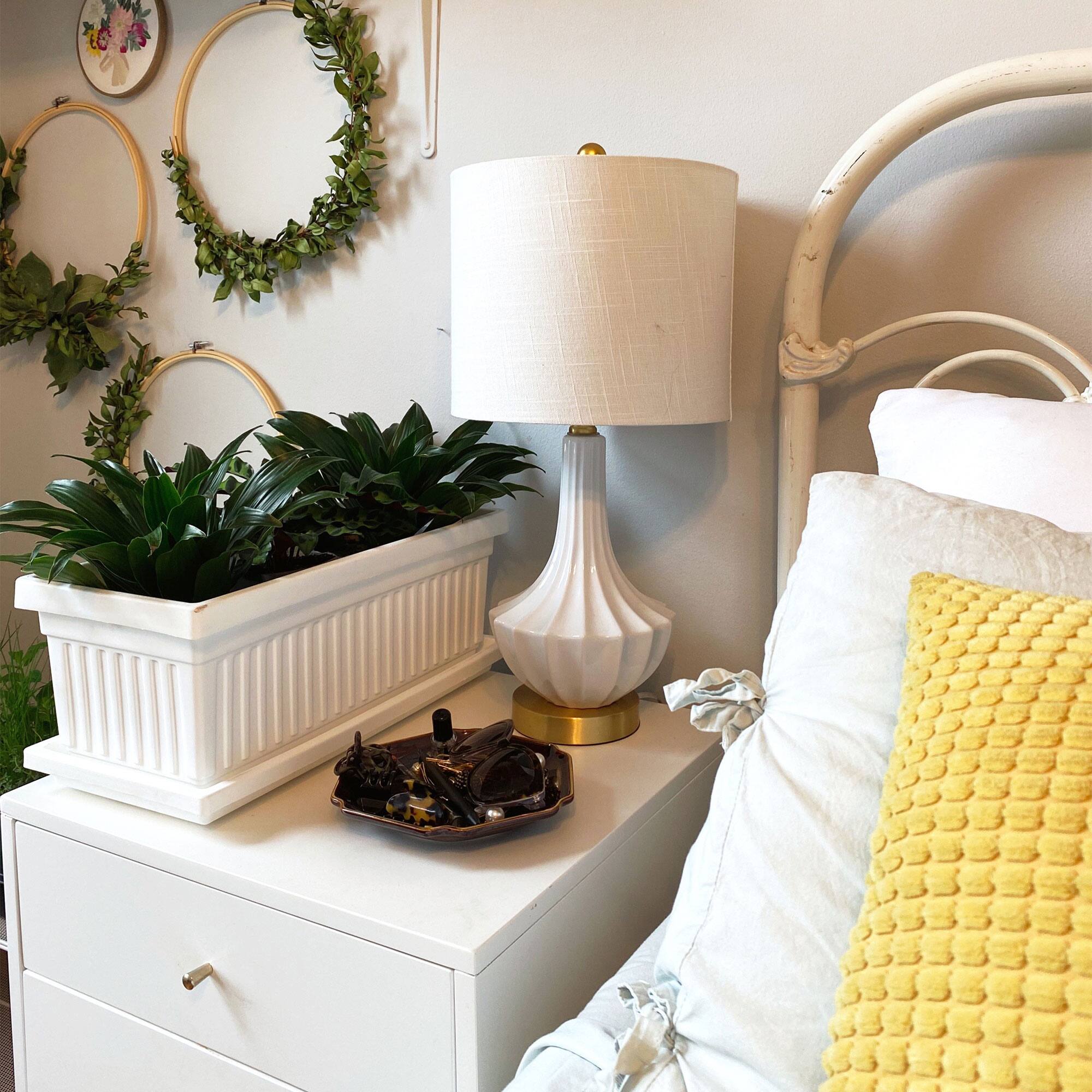 Alt View 5. The HC Companies - HC Companies 30 Inch Fluted Plastic Venetian Garden Flower Window Box (2 Pack) - Black.